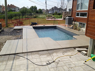 Construction piscine Brossard