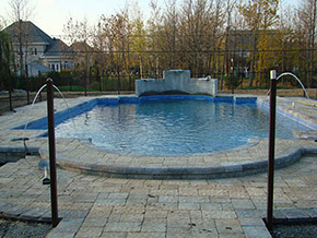 Construction piscine Saint-Lambert