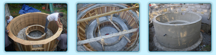 construction spa béton