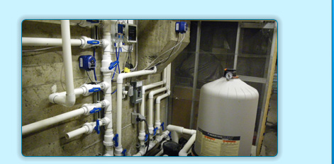 réaménagement mécanique piscine creusée